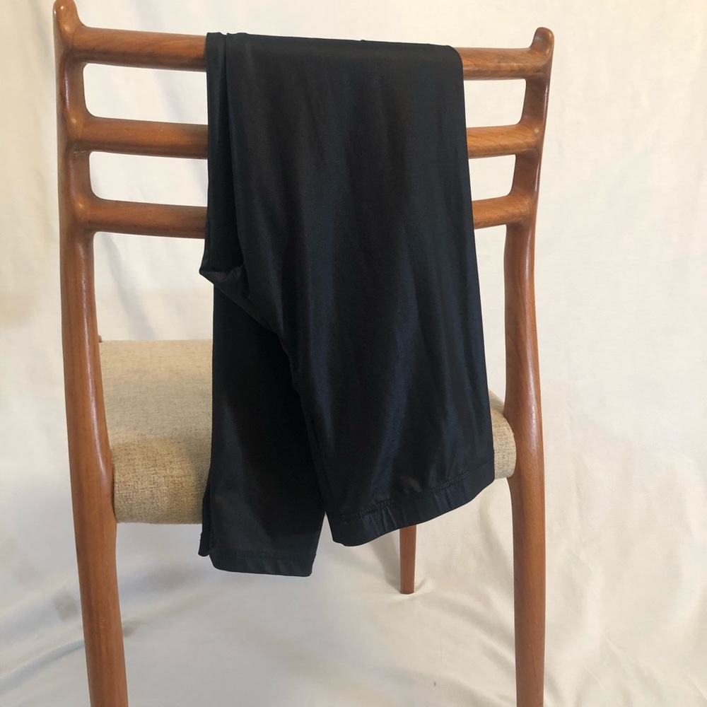 C&A Shiny Black Polyester Leggings